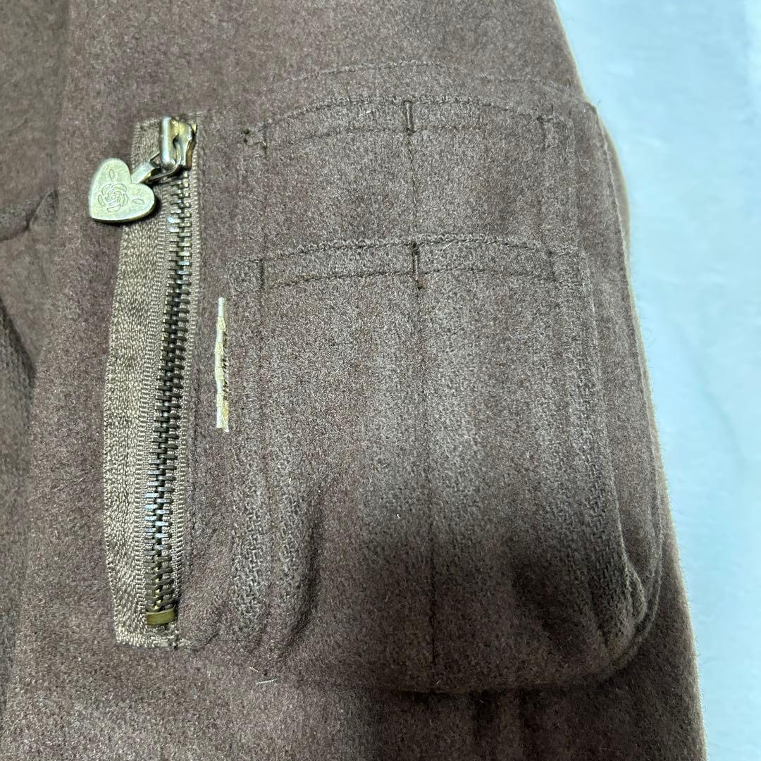 美品✨OLD POUDOUDOU 花柄刺繍 ジャケット　リバーシブル　80’s