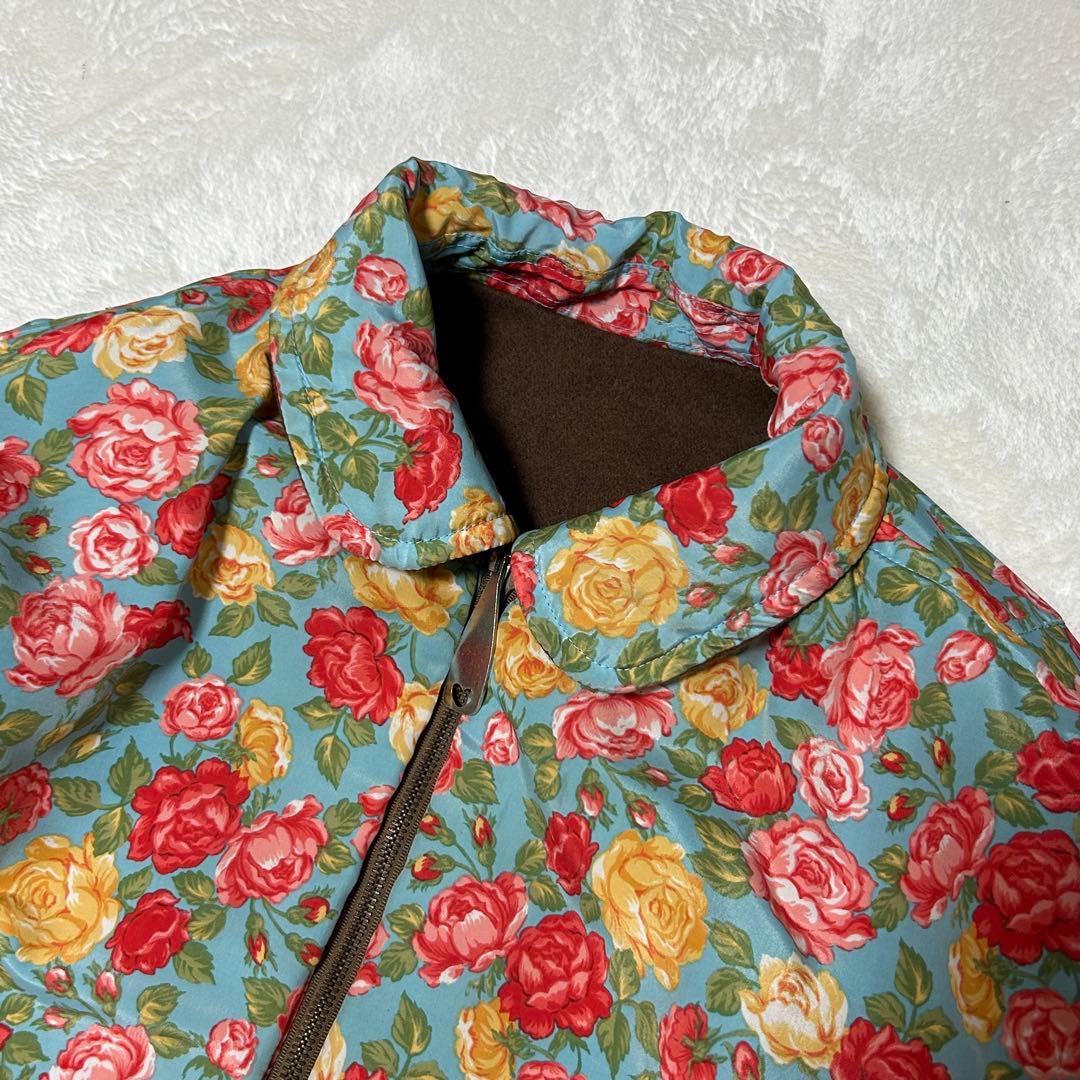 美品✨OLD POUDOUDOU 花柄刺繍 ジャケット　リバーシブル　80’s