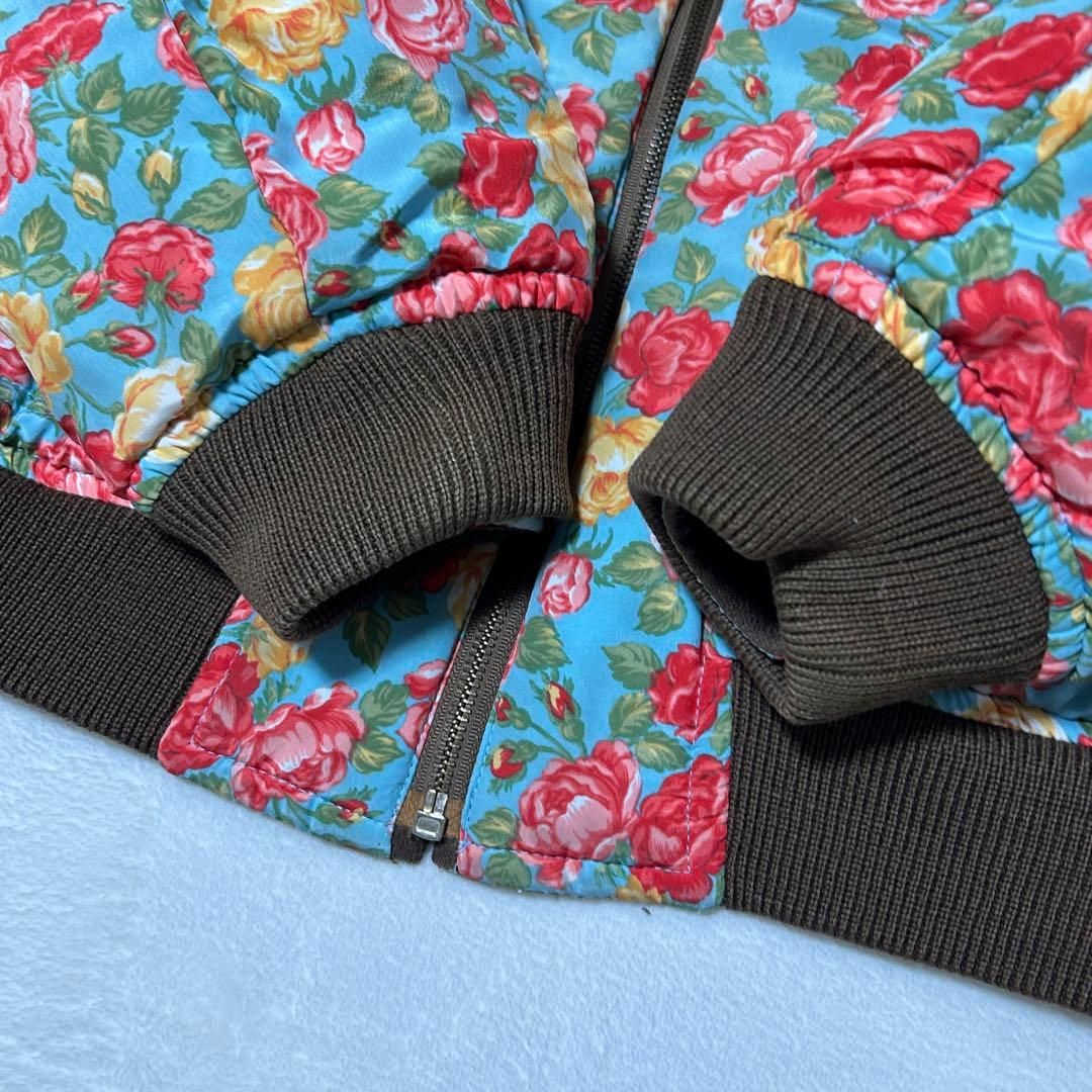 美品✨OLD POUDOUDOU 花柄刺繍 ジャケット　リバーシブル　80’s