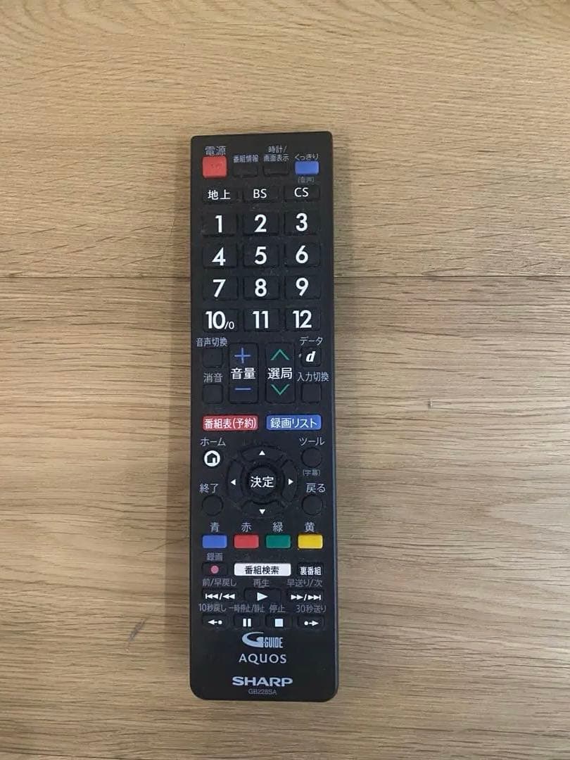 シャープ 40V型 液晶テレビ AQUOS LC-40S5 フルハイビジョン