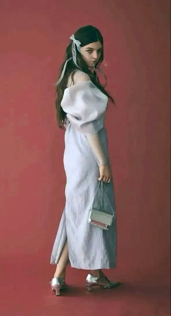 【お値下げ】ecmile オフショルダー パーティー　オケージョンドレス　送料込