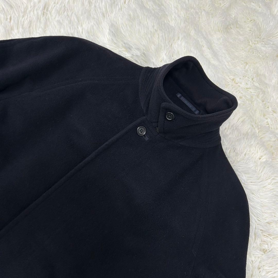 【訳あり極美品/L】バーバリー チェスターコート ウール カシミヤ ロングコート