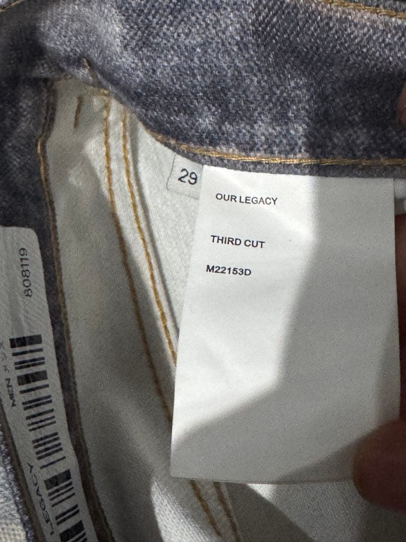 パンツ Our Legacy third cut 29