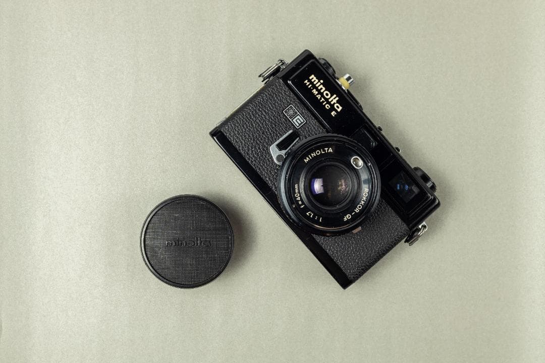 [#480] ミノルタ MINOLTA HI-MATIC E フィルムカメラ