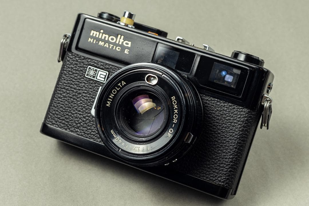 [#480] ミノルタ MINOLTA HI-MATIC E フィルムカメラ