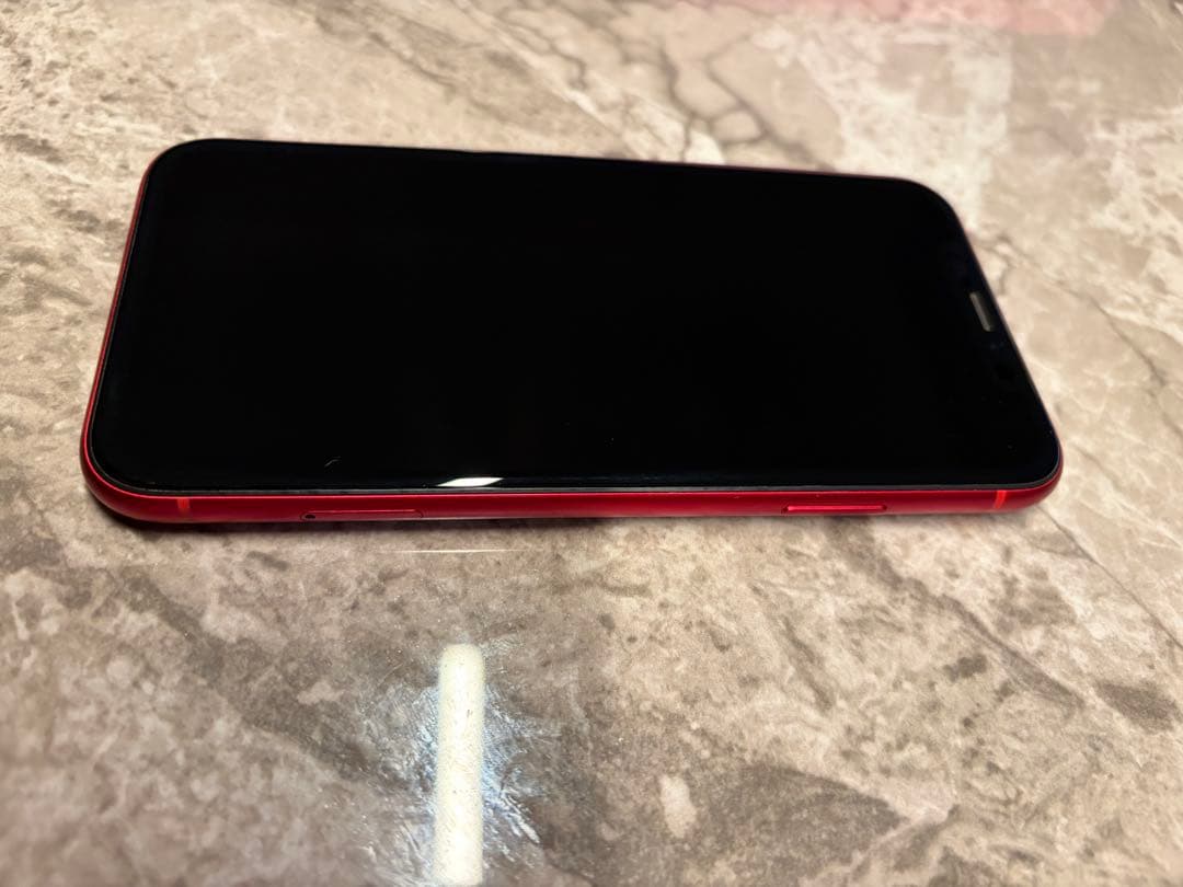iPhone XR 本体 レッド128GB 美品　中古