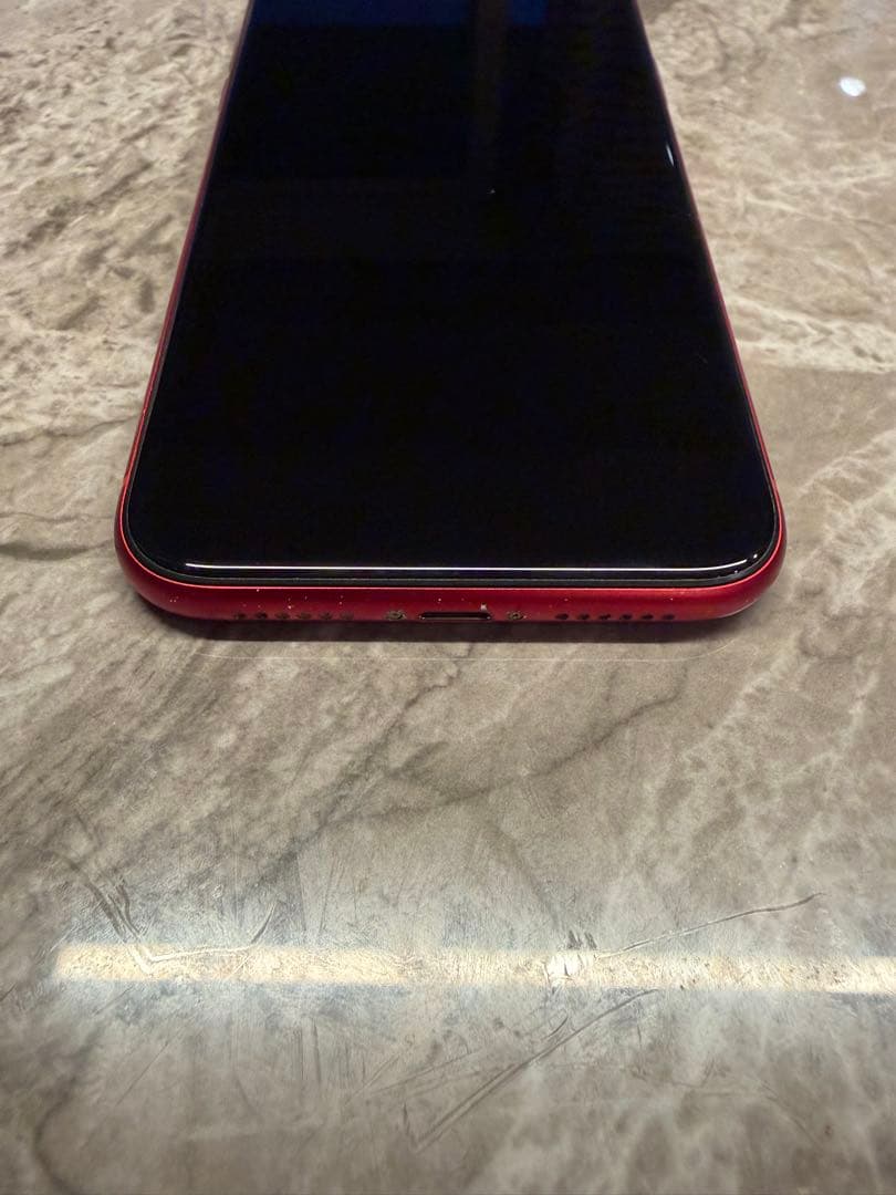 iPhone XR 本体 レッド128GB 美品　中古