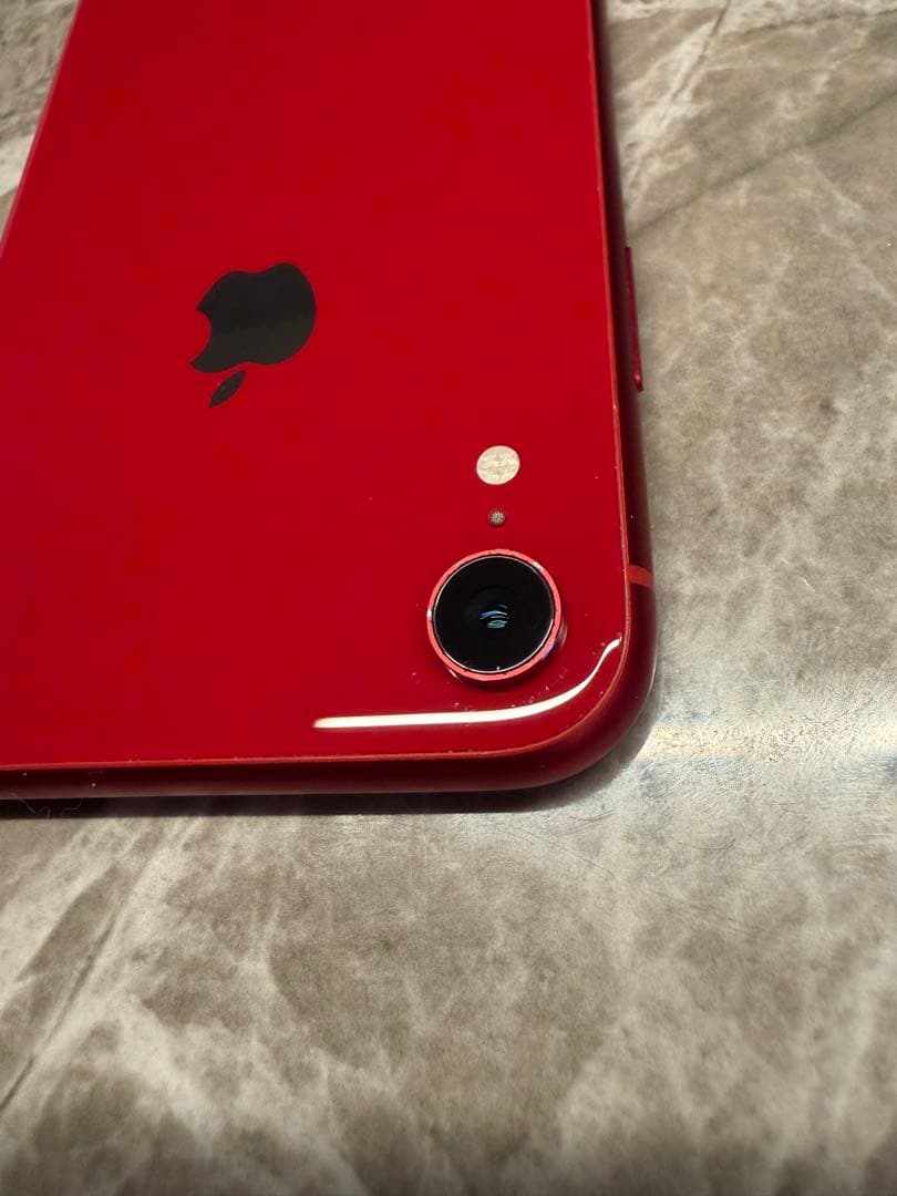 iPhone XR 本体 レッド128GB 美品　中古