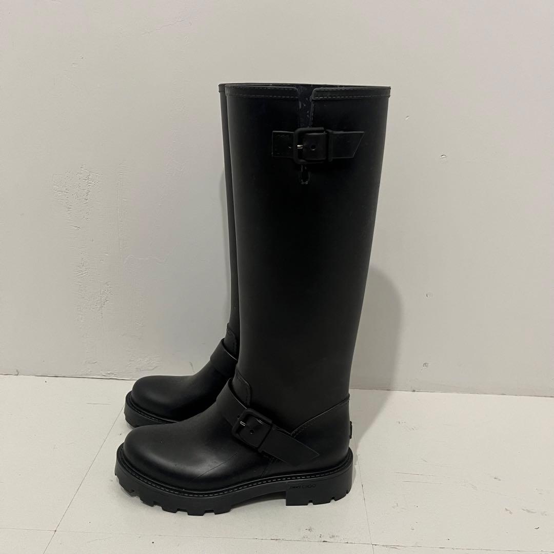 美品　定価10万　jimmychoo ジミーチュウ　レインブーツ