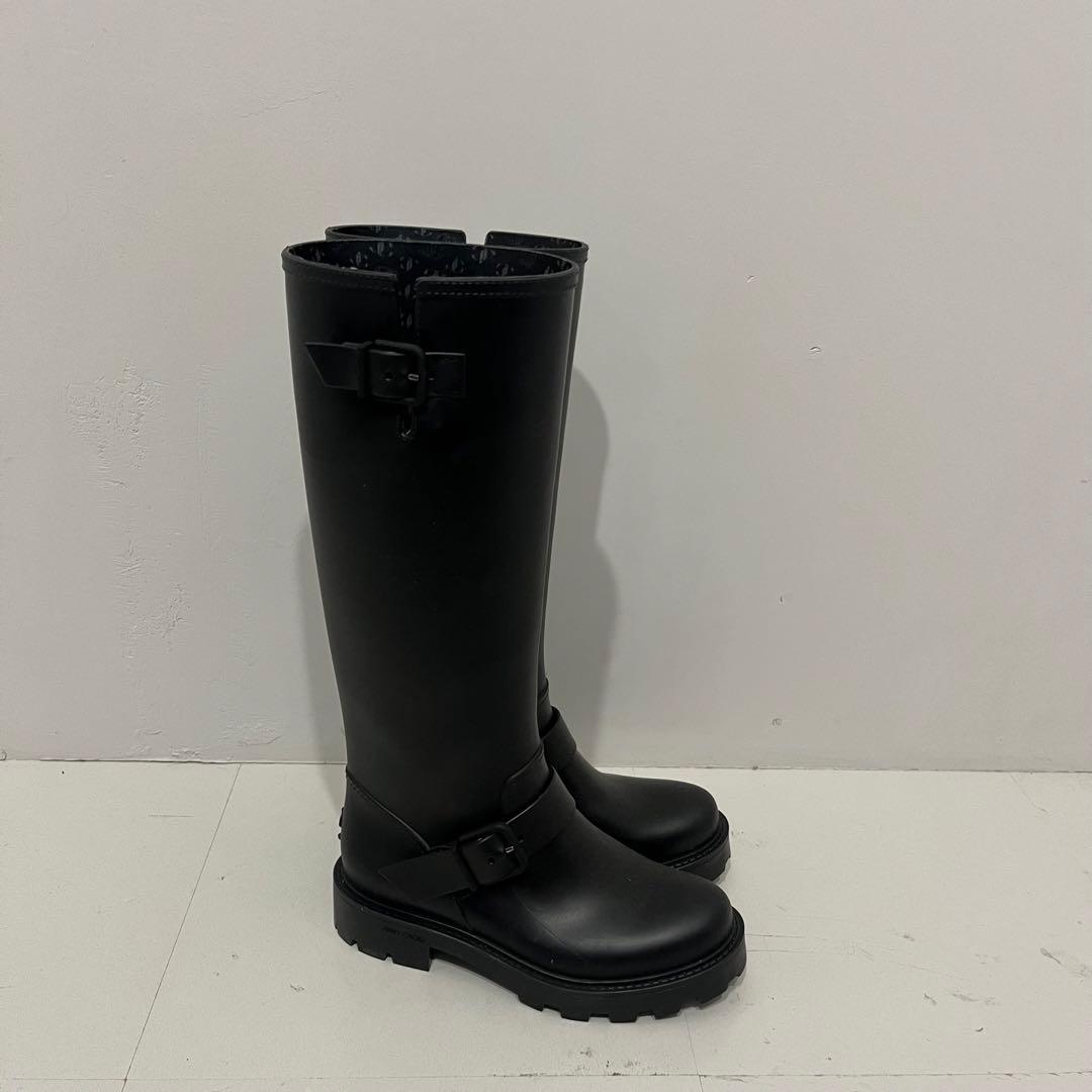 美品　定価10万　jimmychoo ジミーチュウ　レインブーツ