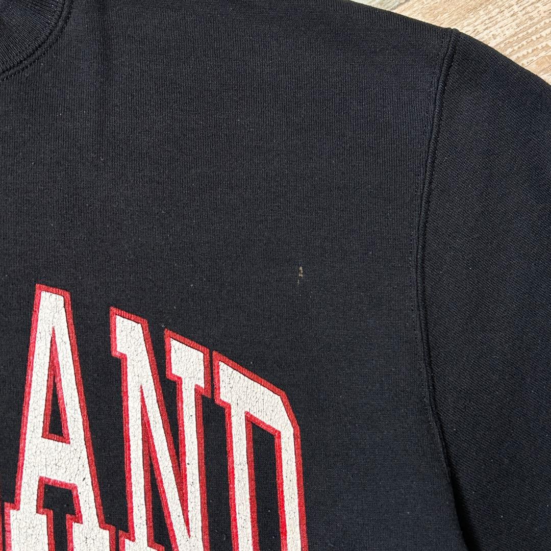 USA製 Russell ラッセル スウェット MARYLAND カレッジ 黒