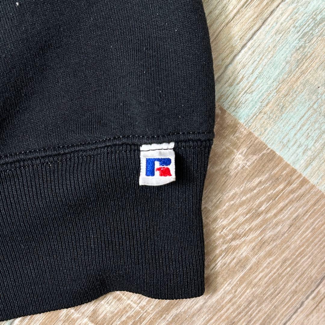 USA製 Russell ラッセル スウェット MARYLAND カレッジ 黒