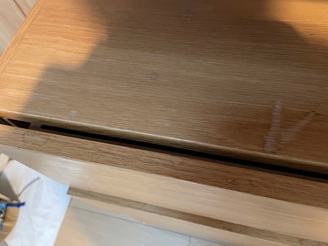 無印良品　ステンレスユニットシェルフ　オーク材棚