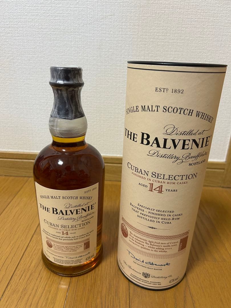 最終値下げ！(希少品絶販品)バルヴェニー１４年Cuban Selection