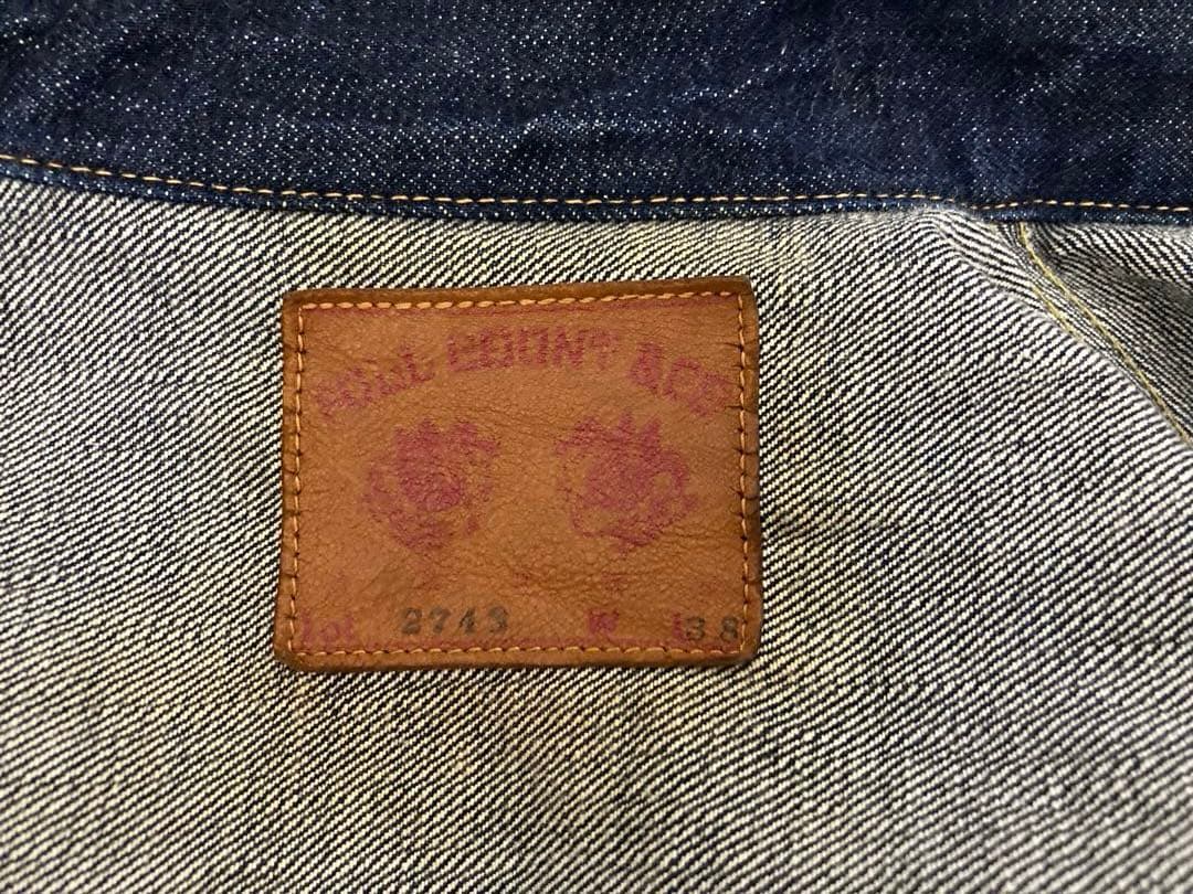 希少 廃盤 FULLCOUNT フルカウント 2743 1st デニムジャケット