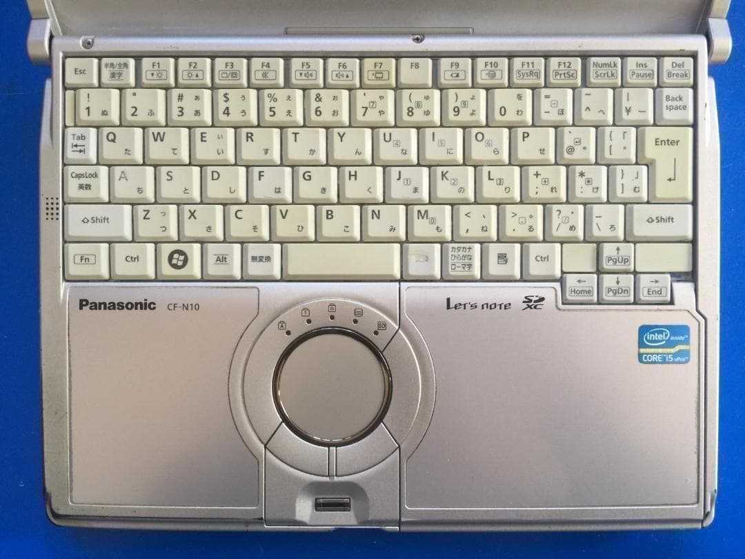 Panasonic CF-N10AWHDS 12.1型 コンパクトノートパソコン