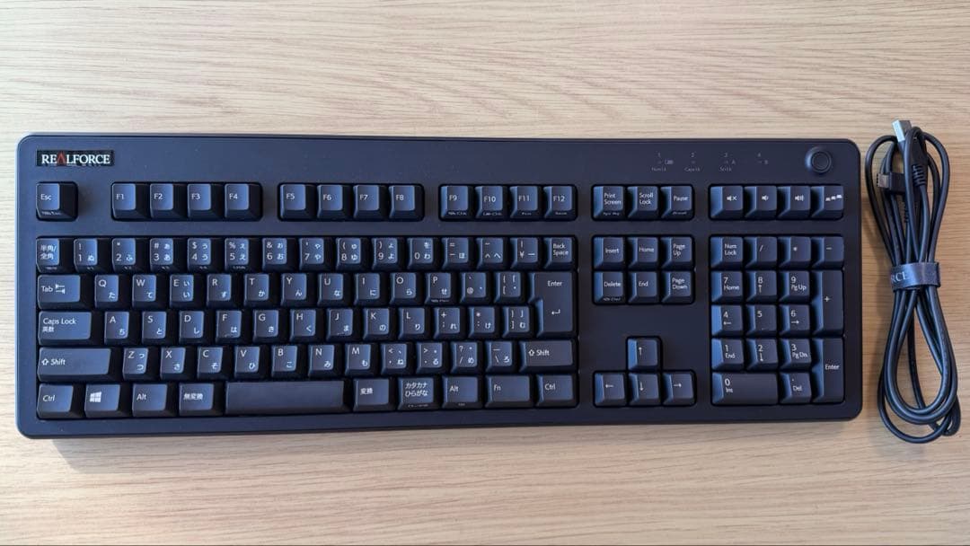 【美品】REALFORCE R3HA13 リアルフォース　キーボード 30g