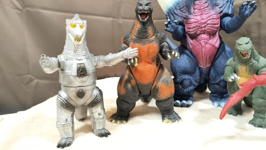 ソフビ　ゴジラ　メカゴジラ　など　ゴジラシリーズ　5体