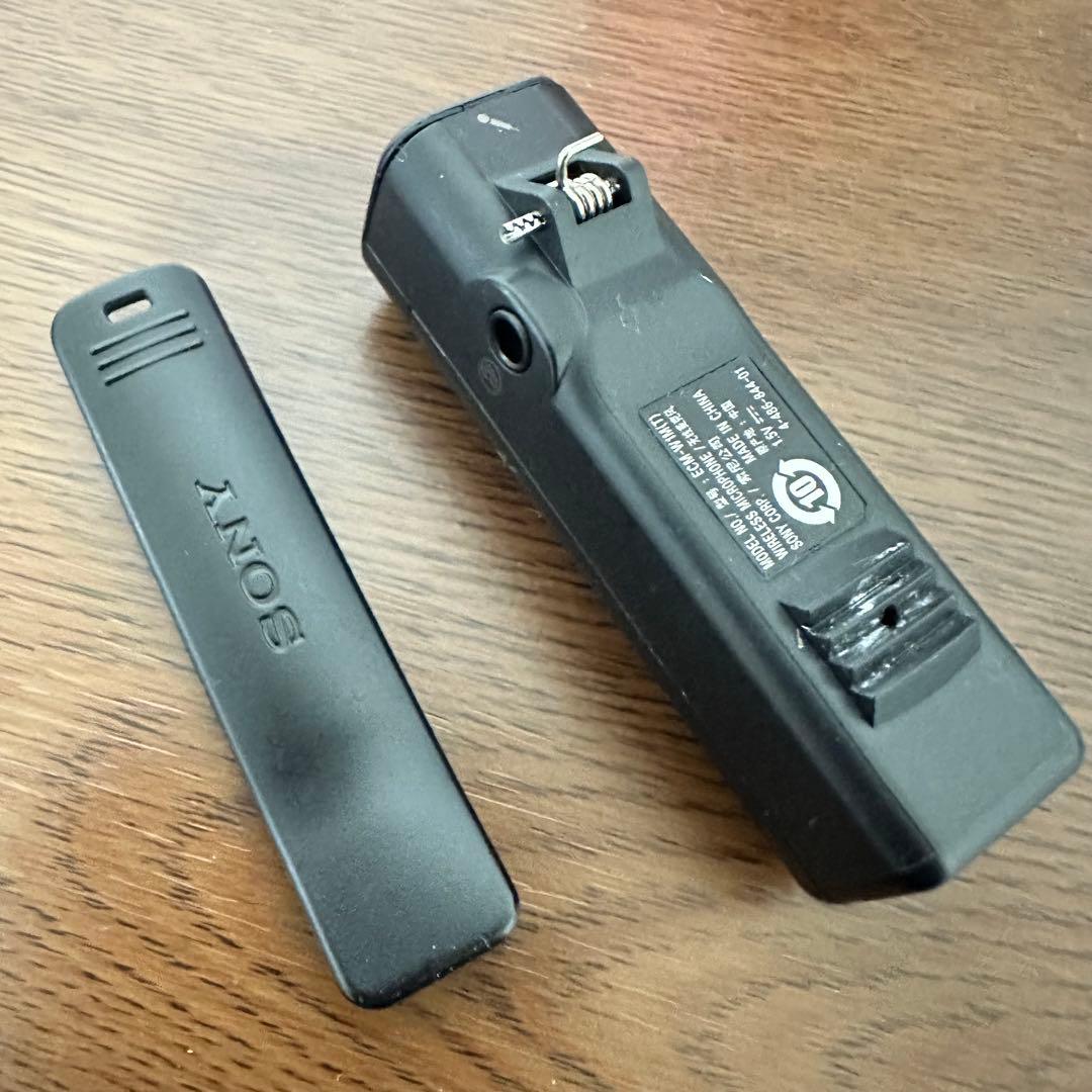 SONY ワイヤレス ECM-W1M レシーバー ＆ 訳ありマイク セット