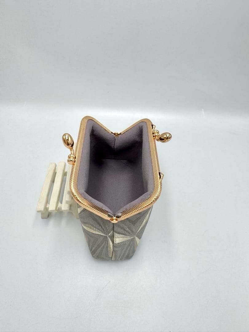 【ハンドメイド】ビッグサイズのがま口バッグ　3way 2点セット　#599