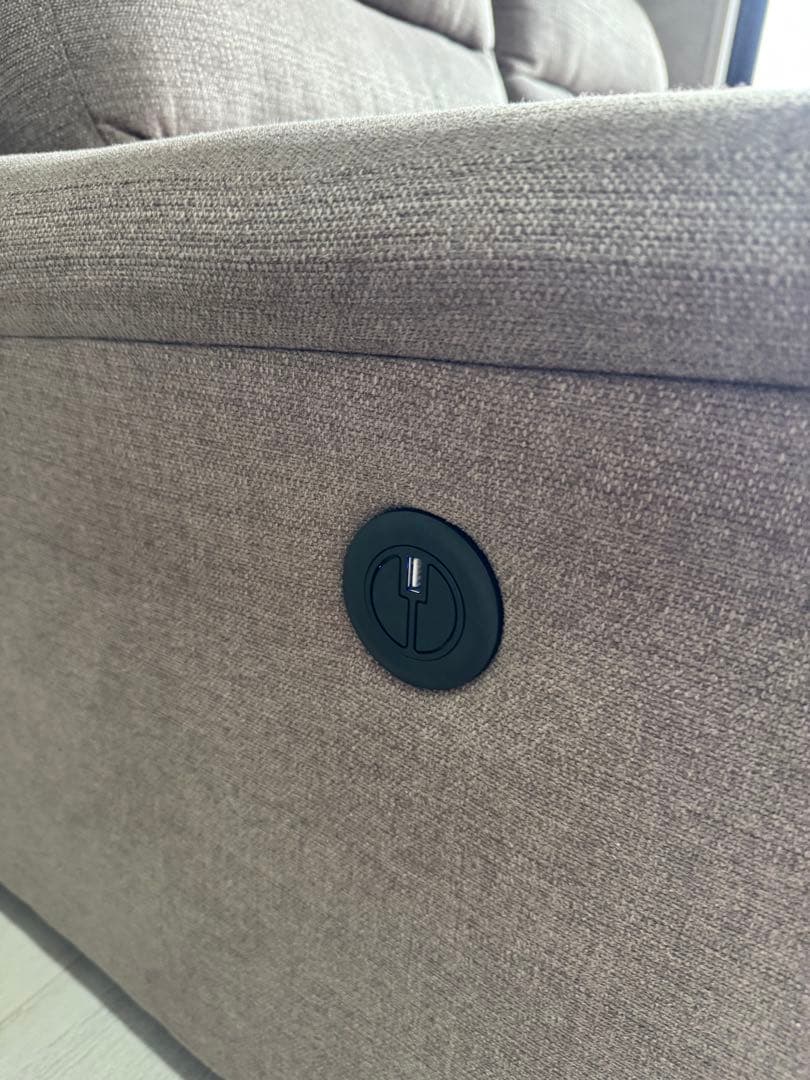 ニトリ　電動リクライニングソファ　2人掛け　Nビリーバ　美品　電動ソファ