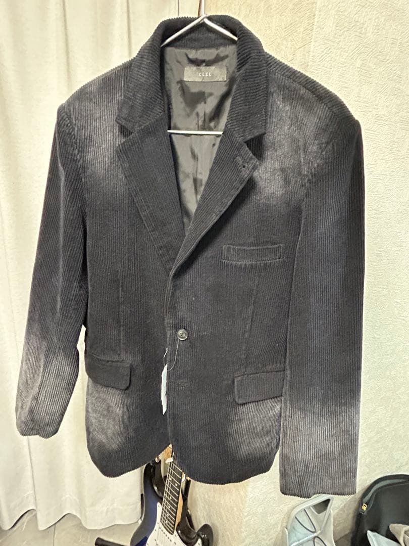 【CLEL新品未使用タグ付】アンティークデザインコーデュロイテーラードジャケット
