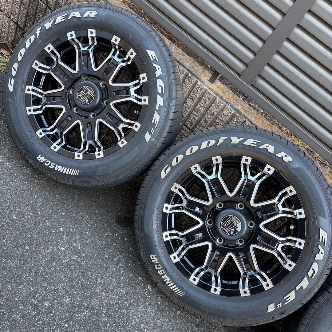 ハイエース200系　ROCK KELLY MX632 タイヤ•ホイール4本セット