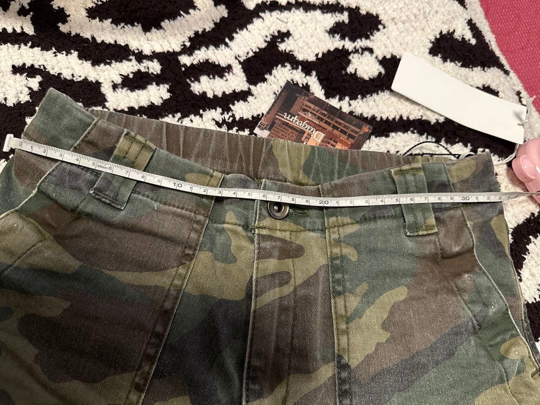 新品　ダイアグラム　迷彩　カーゴパンツ　グレースコンチネンタル