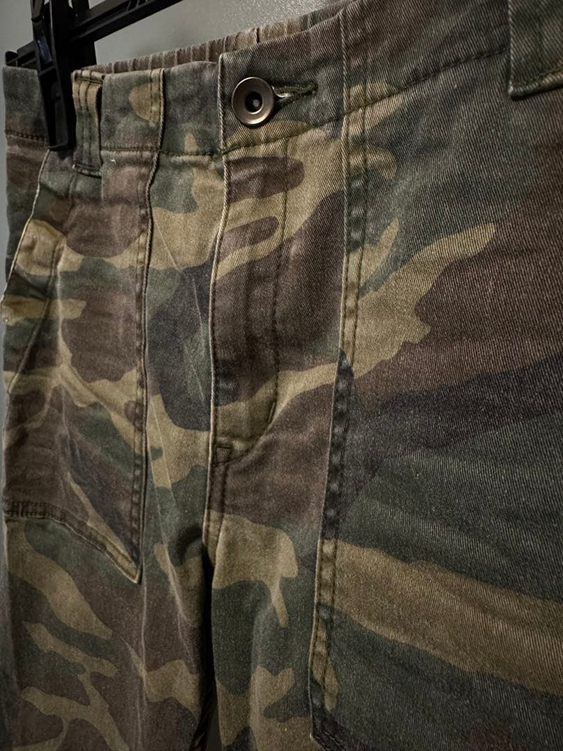 新品　ダイアグラム　迷彩　カーゴパンツ　グレースコンチネンタル