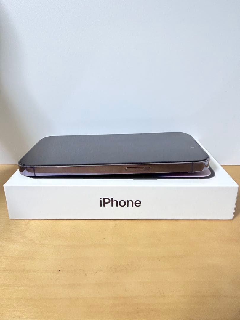 美品 iPhone14Pro 256GB 本体 ディープパープル