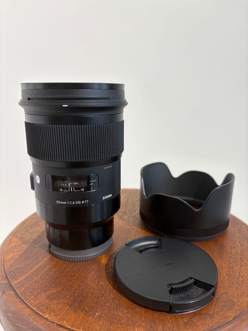 SIGMA 50mm F1.4 DG HSM レンズ　sony用