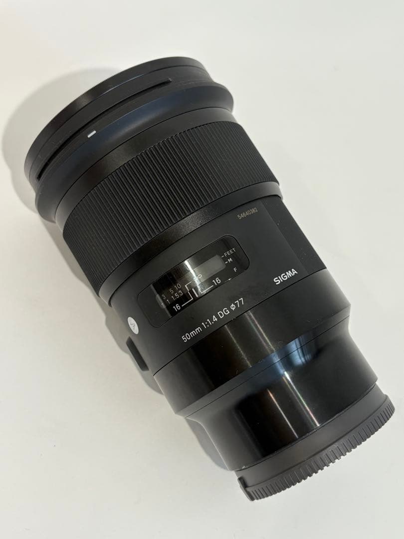 SIGMA 50mm F1.4 DG HSM レンズ　sony用