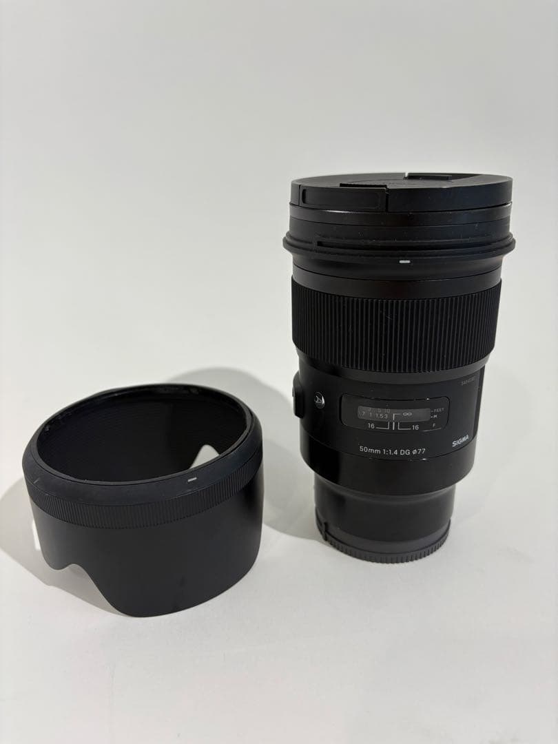SIGMA 50mm F1.4 DG HSM レンズ　sony用