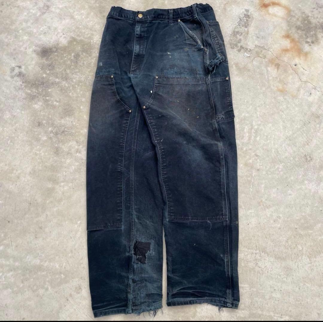 7*男様 90s’ Carhartt ブラック ダブルニー