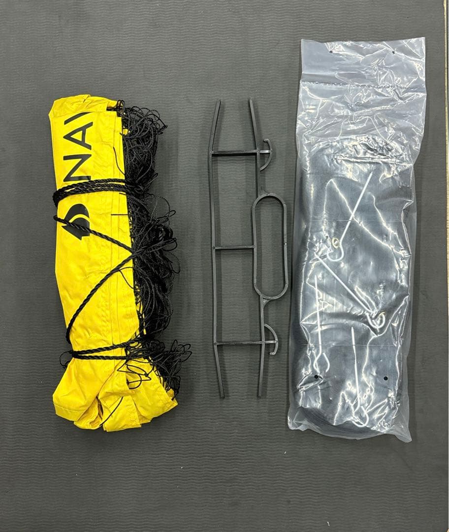 【Navaris】バレーボールセット 屋外 収納ケース付き