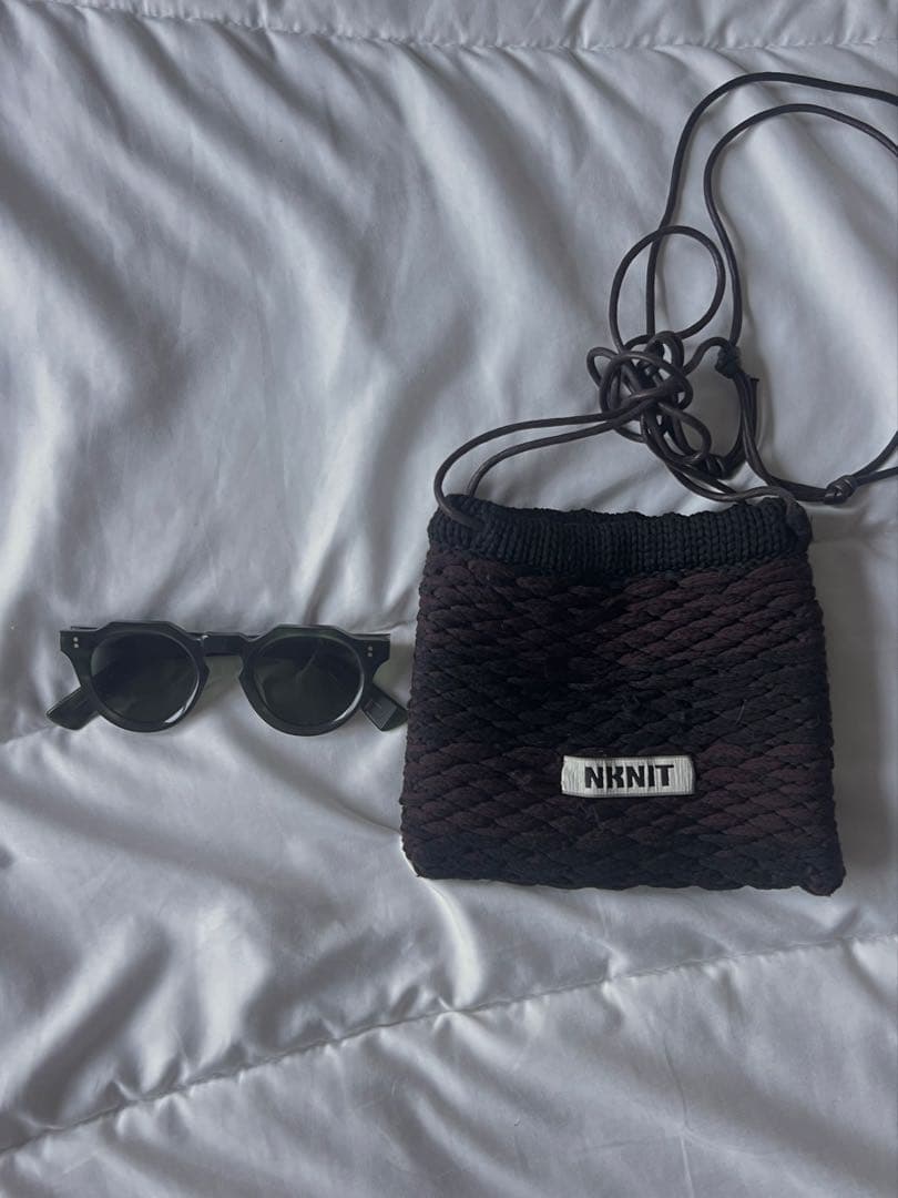 メ*7様 nknit カーキサングラス