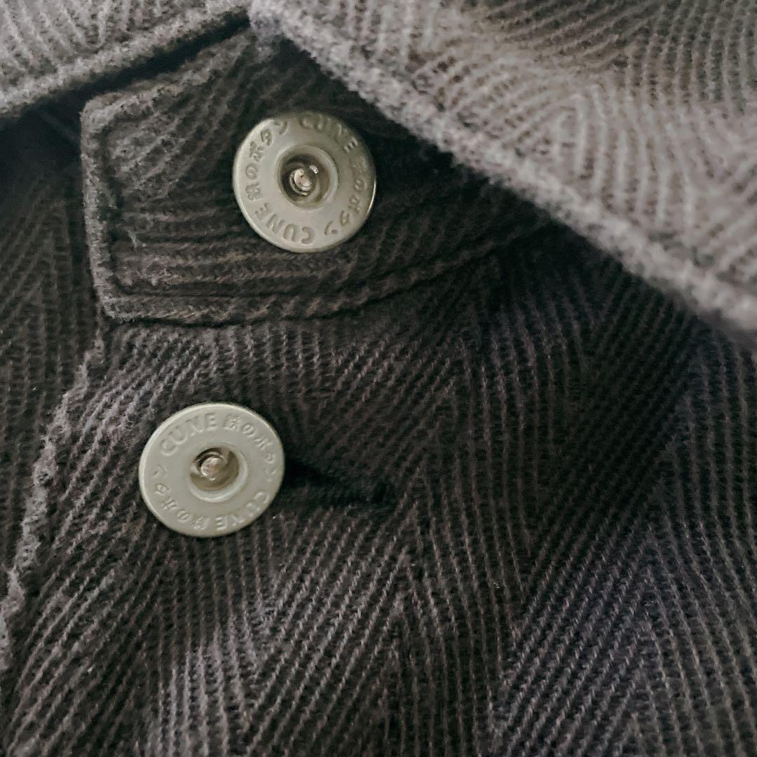 キューン　CUNE オールインワン　グレー　うさぎ　つなぎ　古着　ベリーボーン