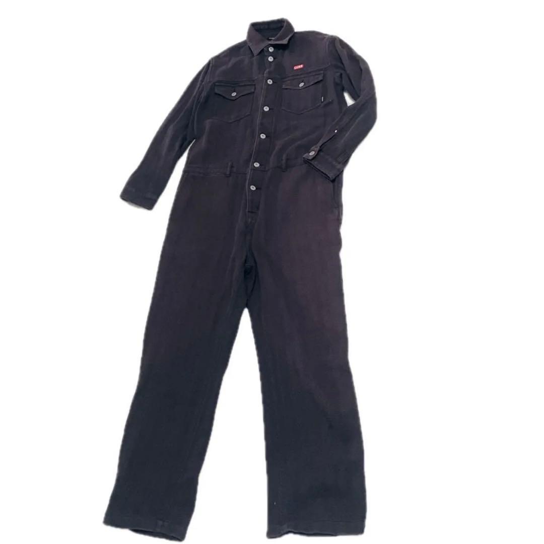 キューン　CUNE オールインワン　グレー　うさぎ　つなぎ　古着　ベリーボーン