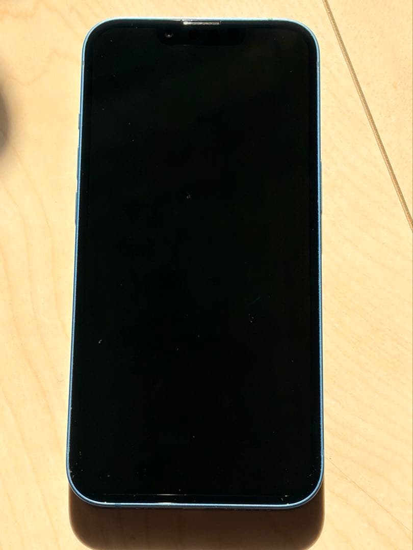iPhone13 ブルー 128G バッテリー79% SIMフリー