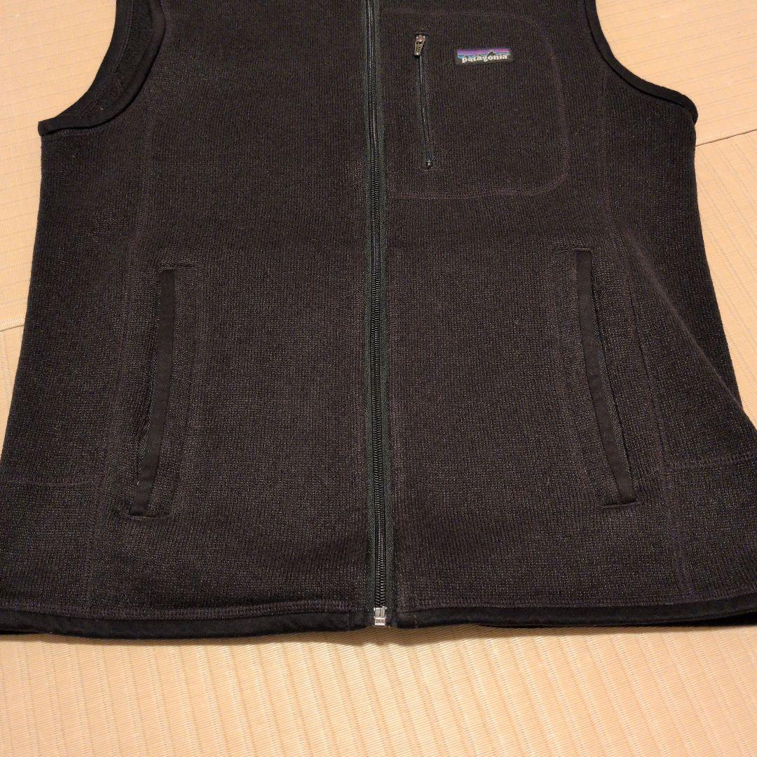 patagonia初期型ブラックベターセーターベストM