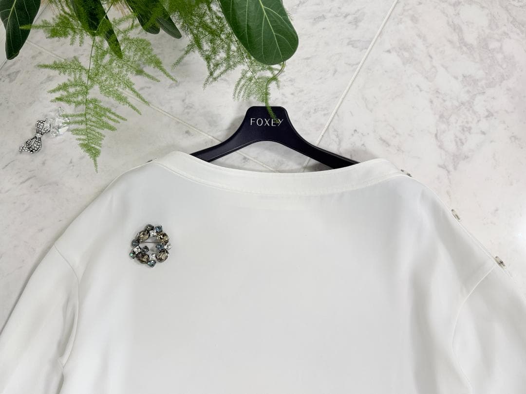 未使用★ADEAMアディアム ヴォヤージュトップ0 ロゴボタン'22年商品