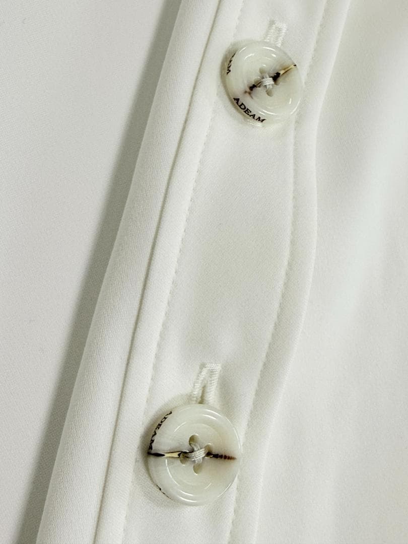 未使用★ADEAMアディアム ヴォヤージュトップ0 ロゴボタン'22年商品