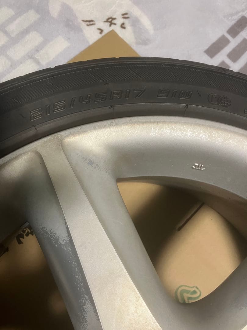 トヨタ純正ホイールタイヤ4組セット　215/45R17 夏タイヤ