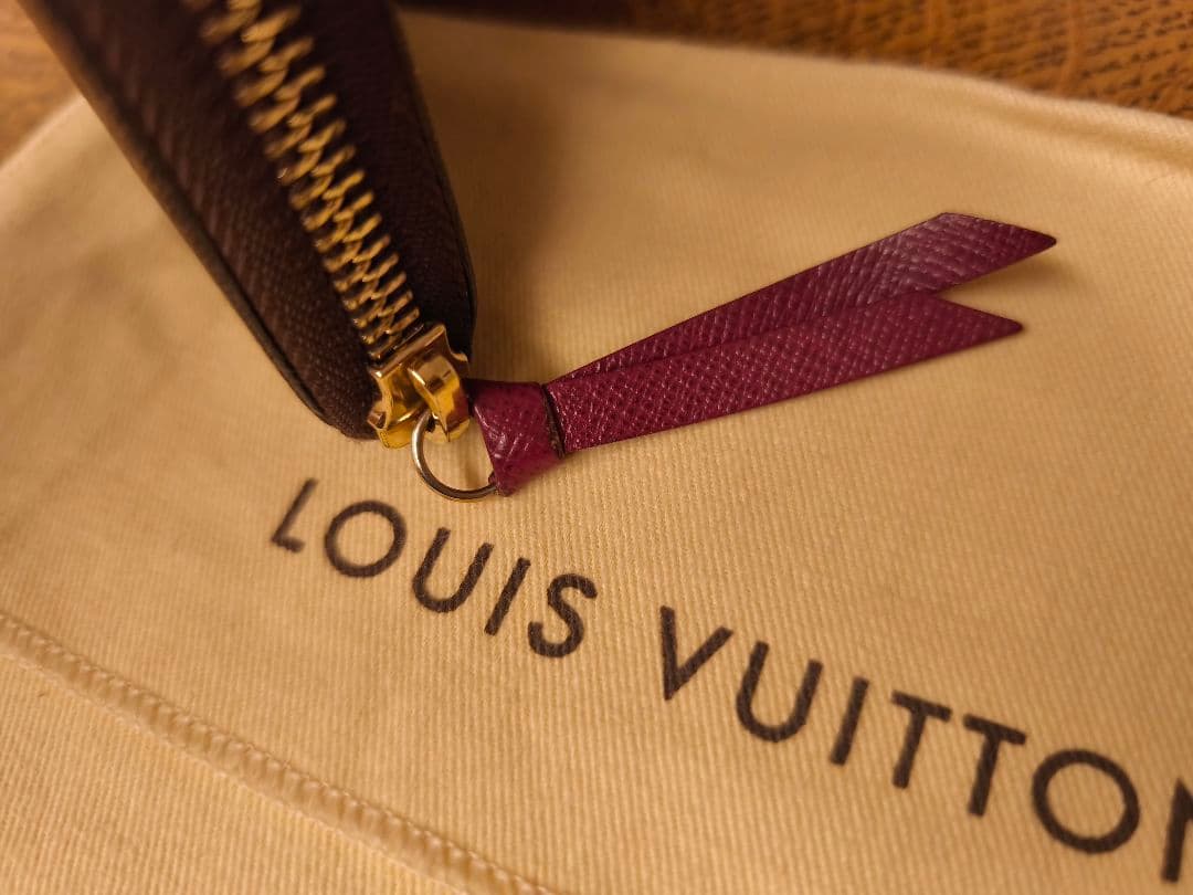 ルイ・ヴィトン モノグラム ポルトフォイユ クレマンス 長財布 保存袋 箱付き