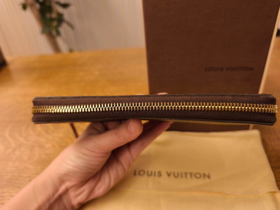 ルイ・ヴィトン モノグラム ポルトフォイユ クレマンス 長財布 保存袋 箱付き