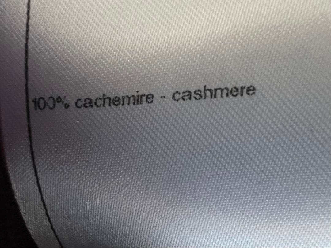 シャネル カーディガン CHANEL プラム パープル ココ ボタン カシミヤ