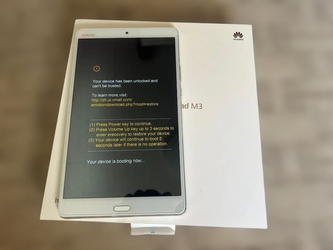 Huawei MediaPad M3 8.4インチ Android 13