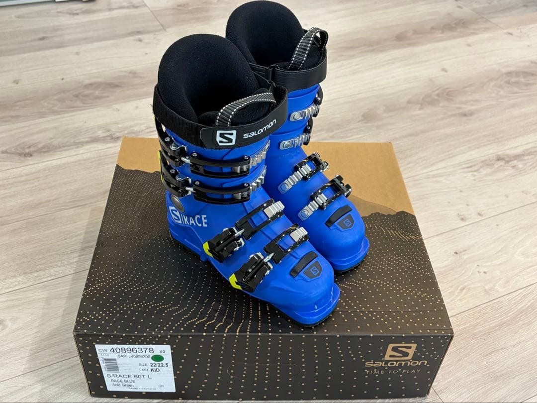 salomonスキーブーツ60T ジュニア 22/22.5cm