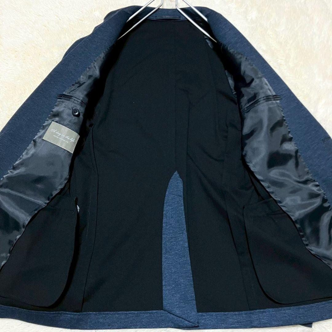 極美品✨ UNITED ARROWS スーツセットアップ ネイビー 上S 下M