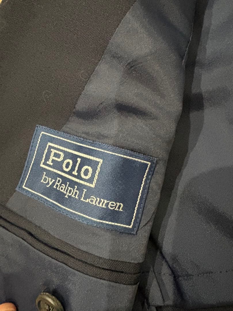 90s Polo by Ralph Laurenテーラードジャケット 金ボタン